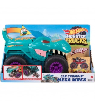 Hot Wheels Monster Trucks Araba Yiyen Mega Wrex