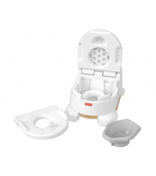 MATTEL Fisher Price 4'ü 1 Arada Eğitici Tuvalet
