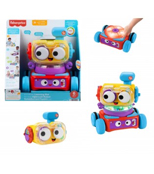 Fisher-Price 4'ü 1 Arada Eğlenceli Robot (Türkçe-İngilizce)