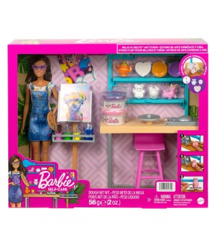 Barbie'nin Sanat Atölyesi Oyun Seti