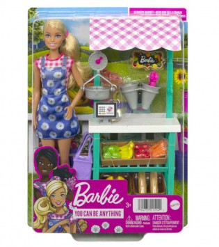 Barbie Çiftçi Pazarı Oyun Seti