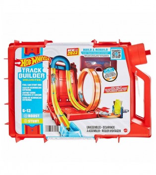 Hot Wheels Track Builder Benzin Bidonu Akrobasi Seti