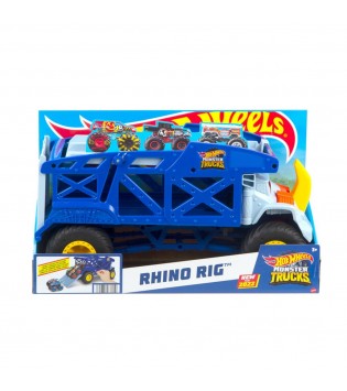 Hot Wheels Monster Trucks Rhino Taşıyıcı Kamyon