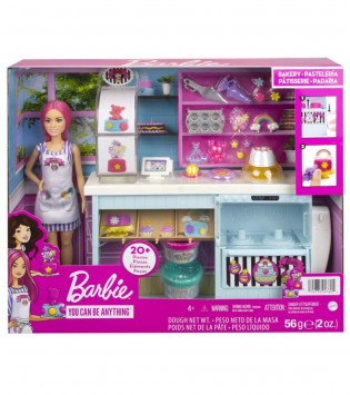 Barbie'nin Pasta Dükkanı Oyun Seti