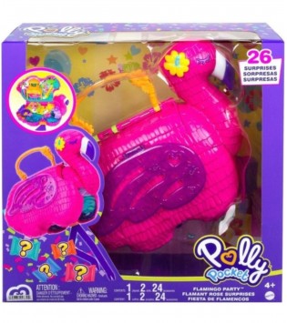 Polly Pocket Flamingo Partisi Oyun Seti