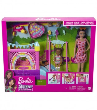 Barbie Bebek Bakıcısı Skipper Oyun Evi Seti