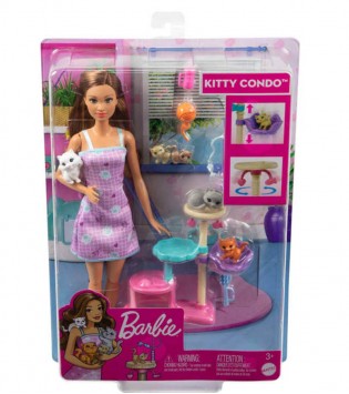 Barbie ve Yavru Kedileri Oyun Seti