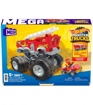 MEGA Hot Wheels® HW 5-Alarm™ Monster Truck İtfaiye Aracı