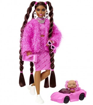 Barbie Extra - Nostaljik Kıyafetli Bebek
