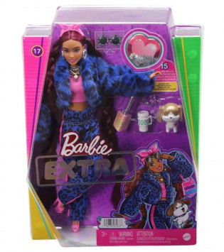 Barbie Extra - Pembe Bandanalı Bebek