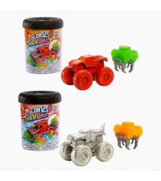 Hot Wheels Monster Trucks Color Reveal Renk Değiştiren Araçlar 2'li Paket