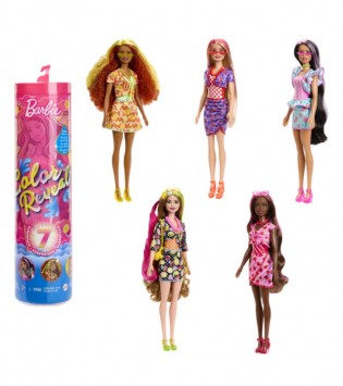 Barbie Color Reveal™ - Renk Değiştiren Sürpriz Barbie Meyve Serisi