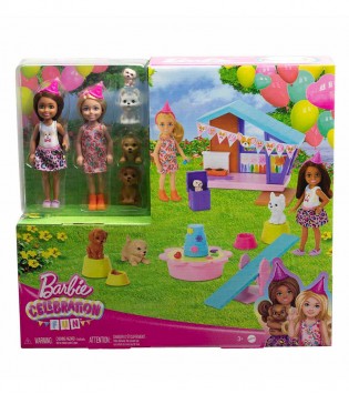 Barbie® Chelsea Köpekçiğin Doğum Günü Oyun Seti