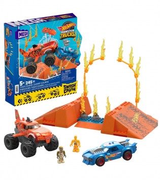 MEGA Hot Wheels® Smash N Crash Tiger Shark Çarpışma Seti