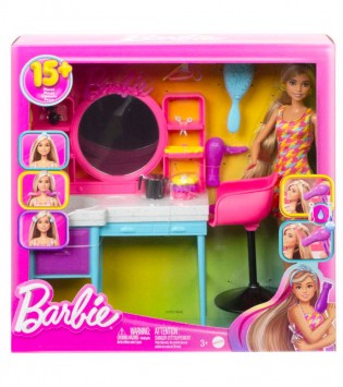 Barbie Muhteşem Kuaför Oyun Seti