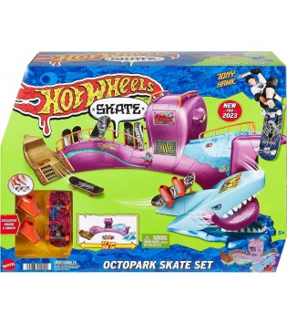 Hot Wheels Skate Ahtapot Kaykay Parkı Oyun Seti