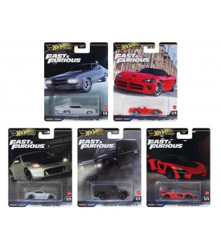 Hot Wheels® Fast & Furious Premium Arabalar