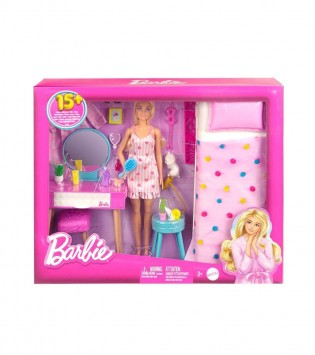 Barbie'nin Yatak Odası Oyun Seti