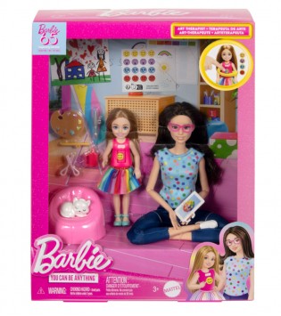 Barbie ve Chelsea Sanat Atölyesi Oyun Seti