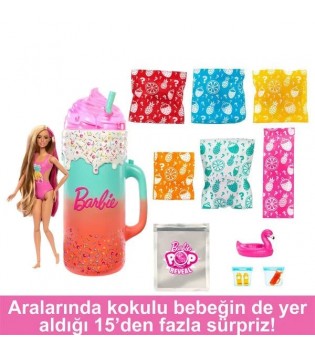 Barbie Pop Reveal Sürprizli Bardak Oyun Seti