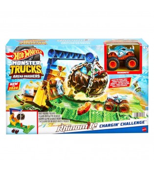 Hot Wheels Monster Trucks Arenada Rhinomite Mücadelesi