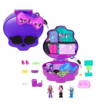 Polly Pocket - Monster High Temalı Mikro Oyun Seti