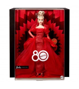 Mattel 80. Yıl Dönümü Koleksiyon Bebek - Sarışın Mattel 80. Yıl Dönümü Koleksiyon Bebek - Sarışın