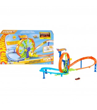 Hot Wheels® Hızlı Fırlatma ve Döngü Parkuru Oyun Seti