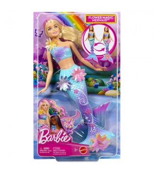 Barbie Büyülü Çiçekler Deniz Kızı Bebeği JDM72