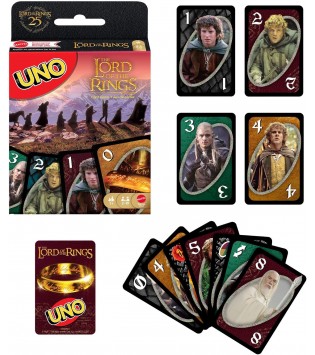 Mattel Games Uno Lord Of The Rings Kartlar Mattel Games Uno Lord Of The Rings Kartlar