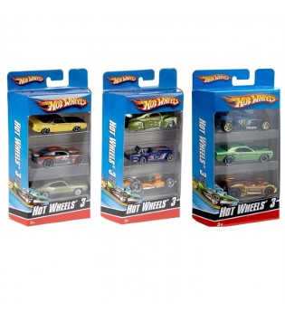 Hot Wheels Üçlü Araba Seti