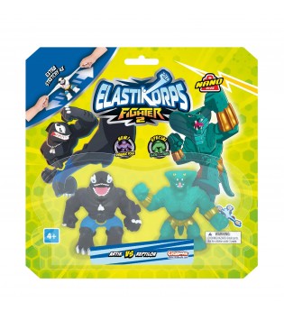 ELASTİKORPS FİGHTERS NANO 7 CM İKİLİ PAKET