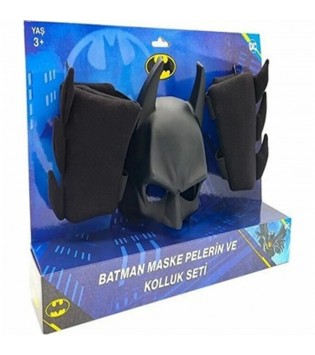 B MASKE PELERİN KOLLUK 3LÜ SET 02027