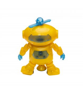 PİLLİ IŞIKLI MÜZİKLİ DANSÇI ROBOT