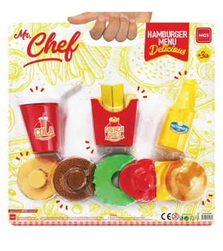 MR.CHEF HAMBURGER SETİ KARTELA