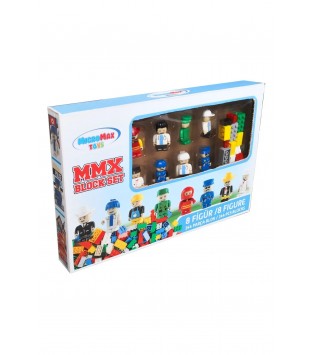 MMX BLOK 152 PARÇA (8 FİGÜR+144 PARÇA BLOK)