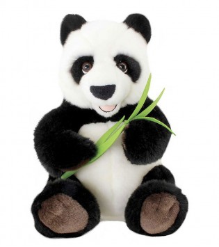 30 cm Oturan Bambulu Panda