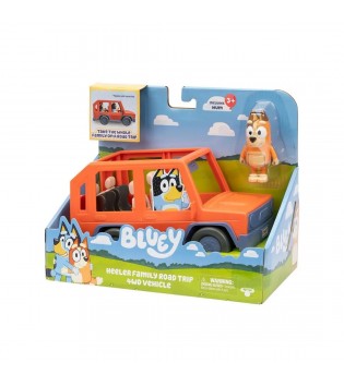 Bluey 4x4 Büyük Araç ve Chilli Figür Set