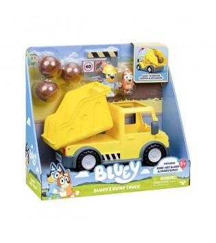 Bluey Damperli Kamyon ve Figür Oyun Seti