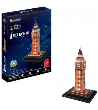 Big Ben Saat Kulesi - İngiltere(Led Işıklı)