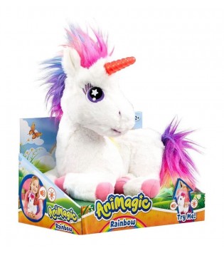 Animagic Parlayan Gökkuşağı Unicorn