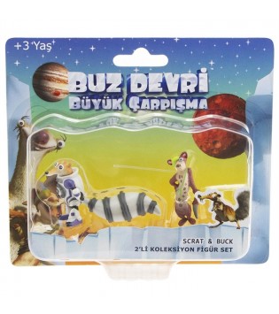 Ice Age Film 2'Li PVC Figür Set 4 Asorti