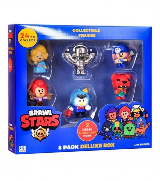 Brawl Stars 8'li Delüks Figür Asorti