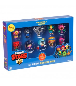 Brawl Stars 12'li Delüks Figür Set Asorti