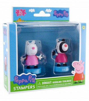 Peppa Pig Stampers 2'li Figür Asorti