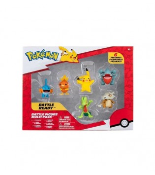 Pokemon Battle 6'lı Figür Seti