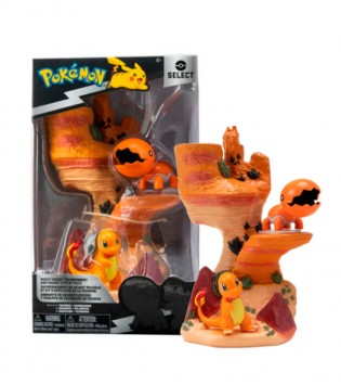 Pokemon Select Seri Tasarım Mekan ve Figür Seti Asorti