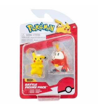Pokemon Battle 2'li Figür Seti Asorti