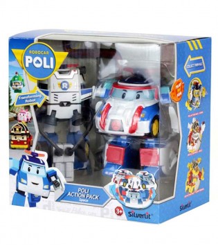 Aksesuarlı Transformers Robot Figür Poli