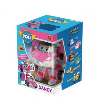 Robocar Poli Transforming Robot Figür- SANDY